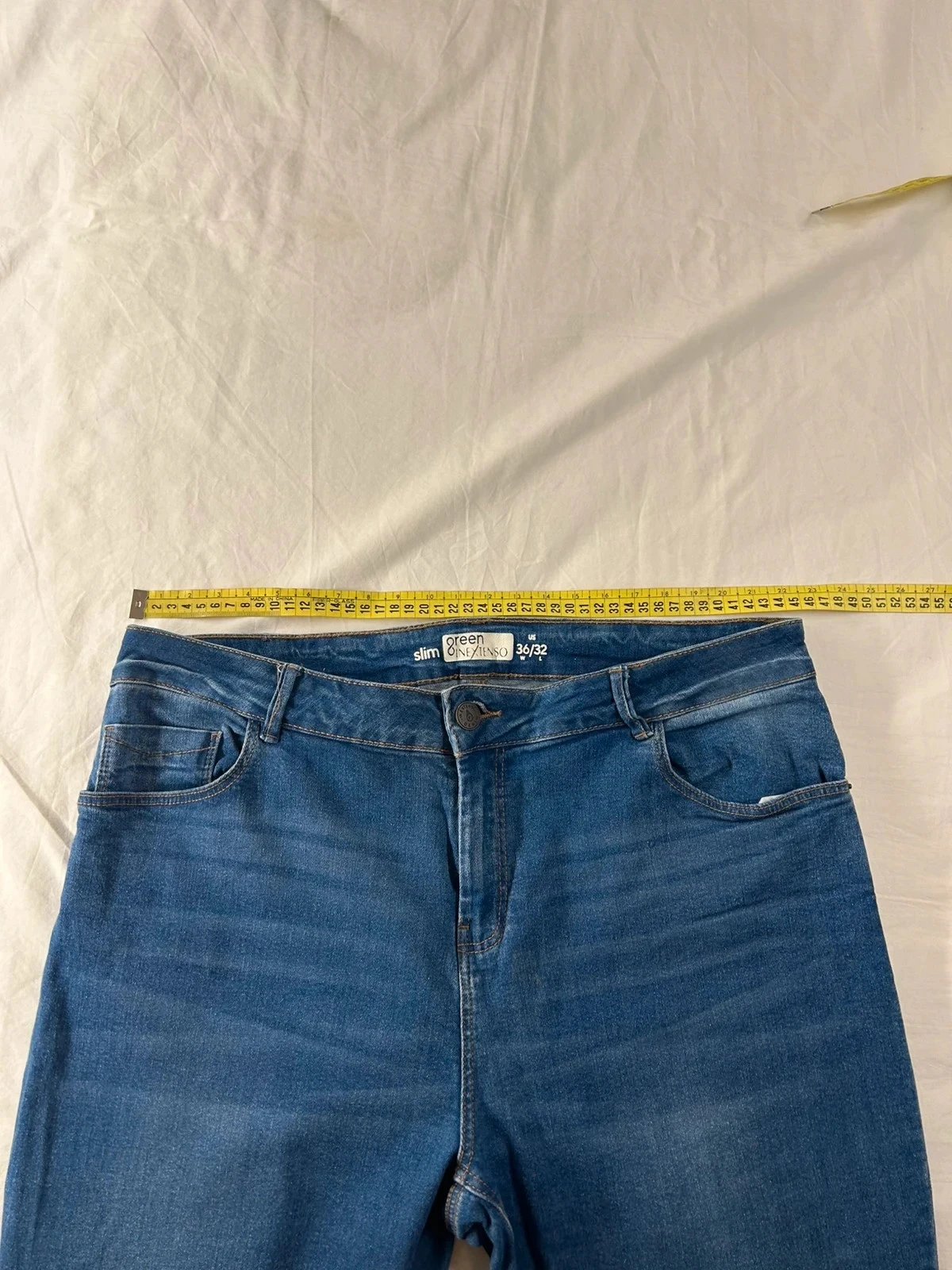Blue slim fit Green in extenso jeans w36 l32 – photo 6